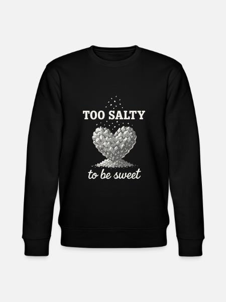 Salzliebhaber Natriumabhängiger Nacl Meme - Stanley/Stella Unisex Bio-Sweatshirt CHANGER  - Schwarz