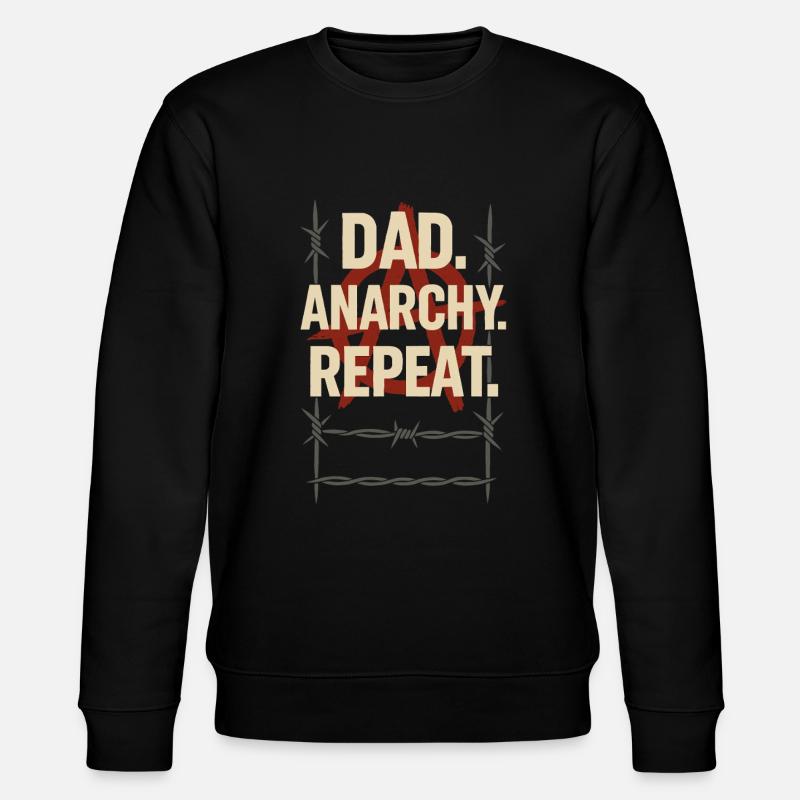 Punk Dad Alternatif Paternité Rebelle - Sweat bio CHANGER Stanley/Stella Unisexe - noir