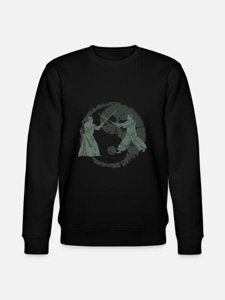 Aikido - Stanley/Stella CHANGER Unisex Organic Sweatshirt - black