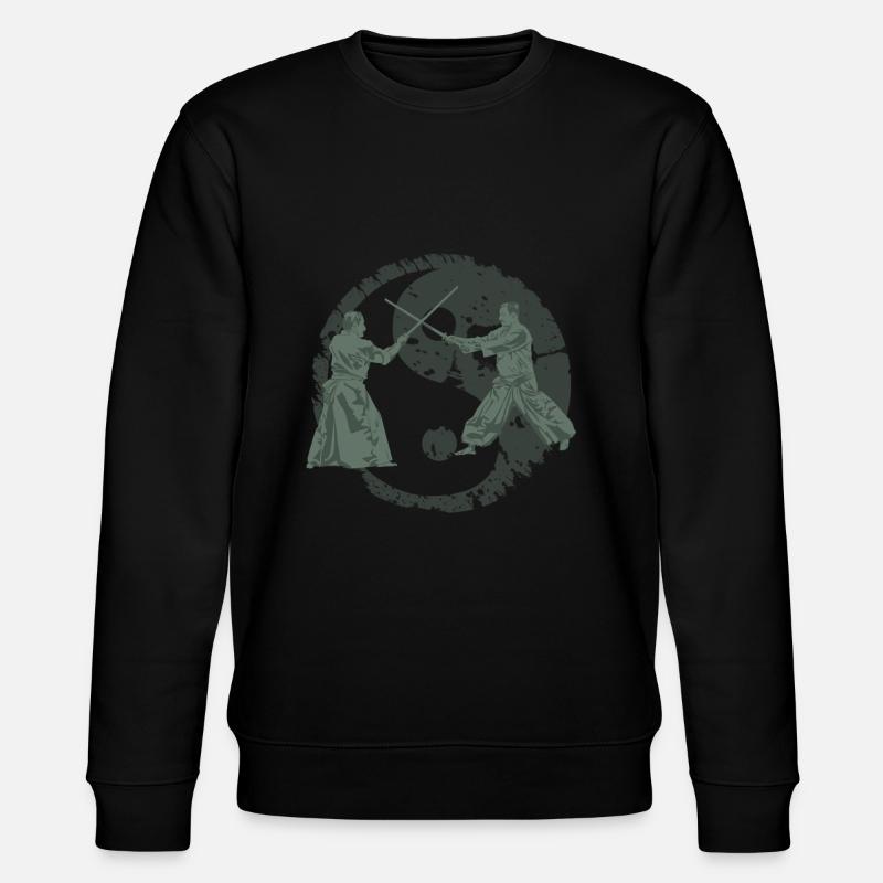 Aïkido - Sweat bio CHANGER Stanley/Stella Unisexe - noir