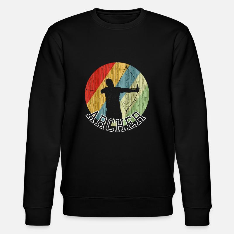 Archery - Stanley/Stella CHANGER Unisex Organic Sweatshirt - black