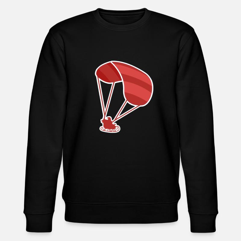 Paragliding Santa Noël Drôle - Sweat bio CHANGER Stanley/Stella Unisexe - noir