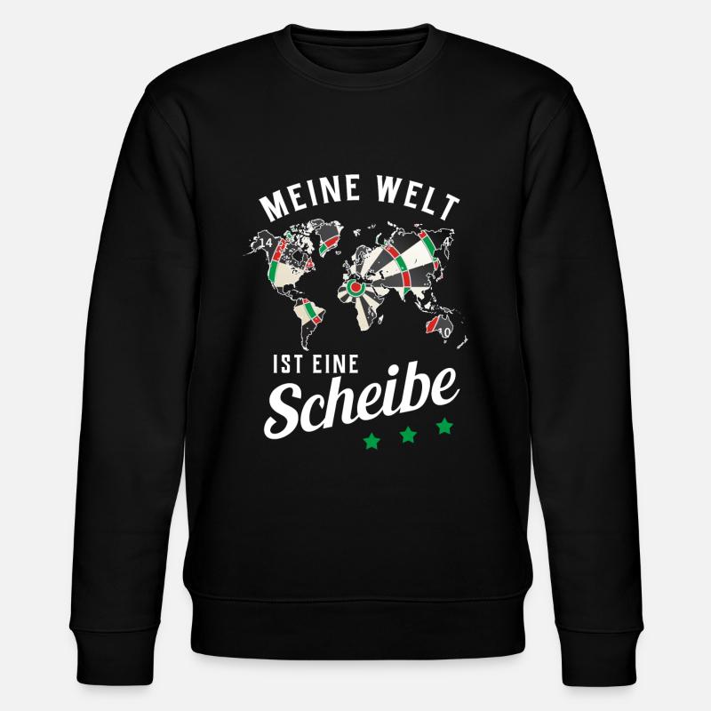 Dart - Stanley/Stella Unisex Bio-Sweatshirt CHANGER  - Schwarz