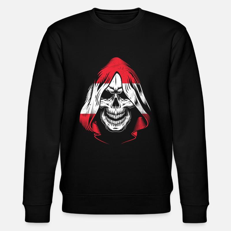 L'Autriche - Sweat bio CHANGER Stanley/Stella Unisexe - noir