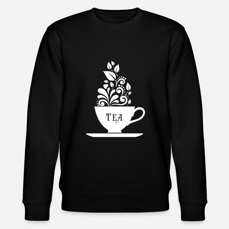 Tea - Stanley/Stella Unisex Bio-Sweatshirt CHANGER  - Schwarz