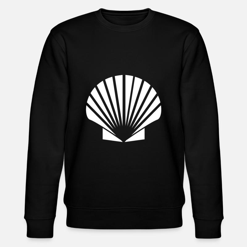 Muschel - Stanley/Stella Unisex Bio-Sweatshirt CHANGER  - Schwarz