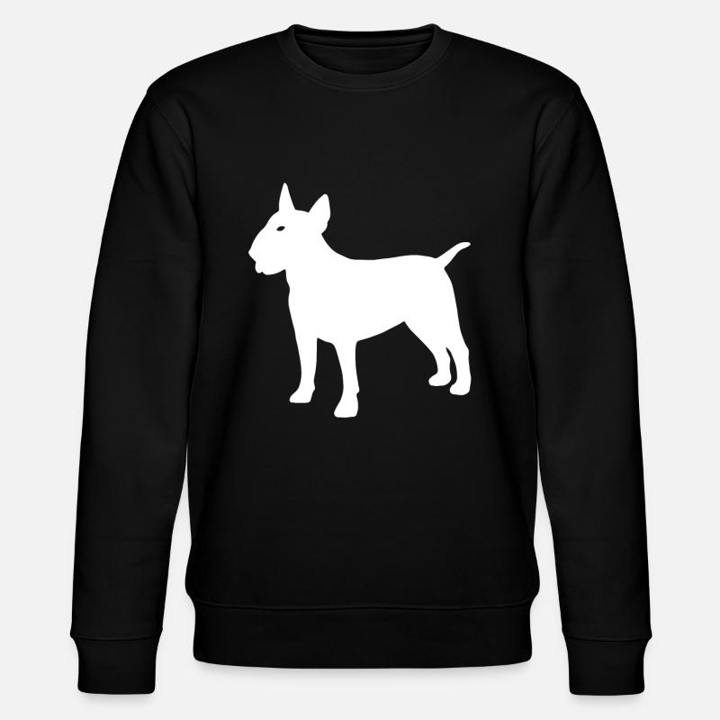 bullterrier - Stanley/Stella CHANGER Unisex Organic Sweatshirt - black