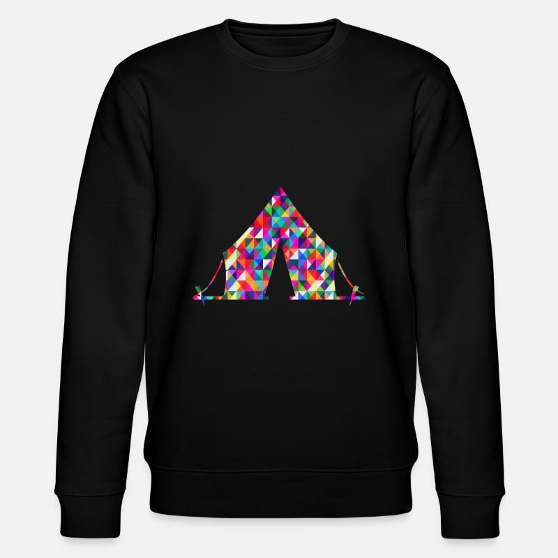 tente - Sweat bio CHANGER Stanley/Stella Unisexe - noir