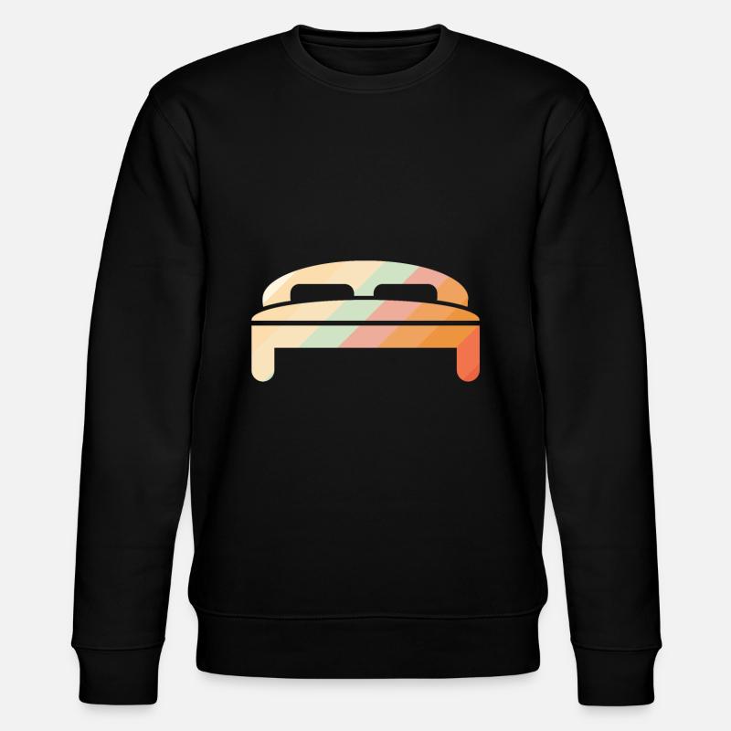 Bett - Stanley/Stella Unisex Bio-Sweatshirt CHANGER  - Schwarz