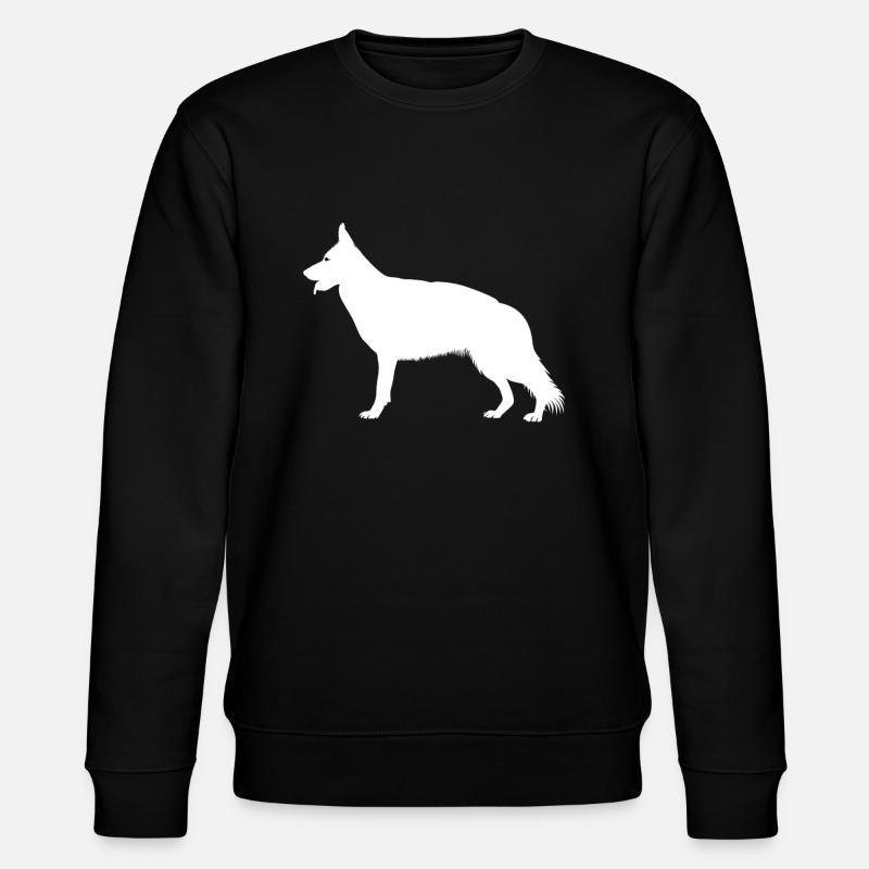 German Shepherd - Stanley/Stella CHANGER Unisex Organic Sweatshirt - black