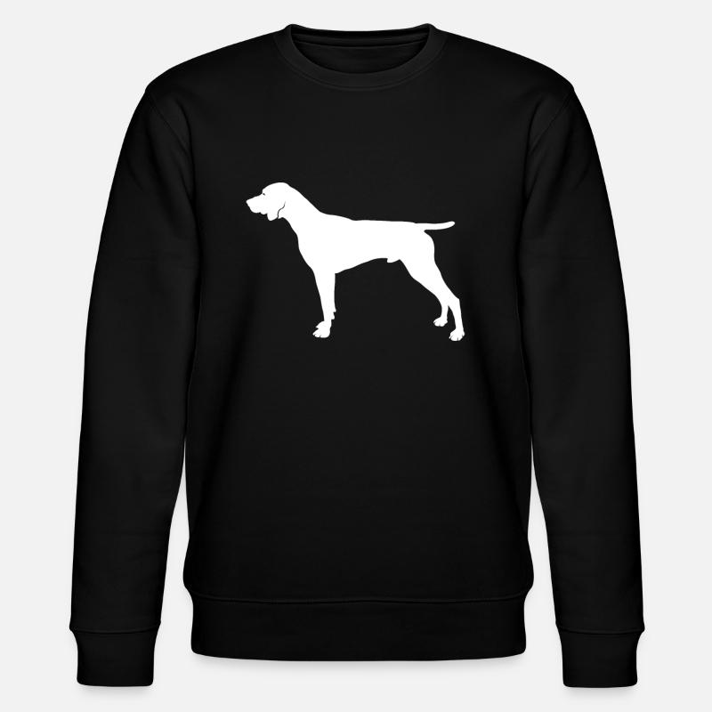 Deutsch Kurzhaar - Stanley/Stella Unisex Bio-Sweatshirt CHANGER  - Schwarz