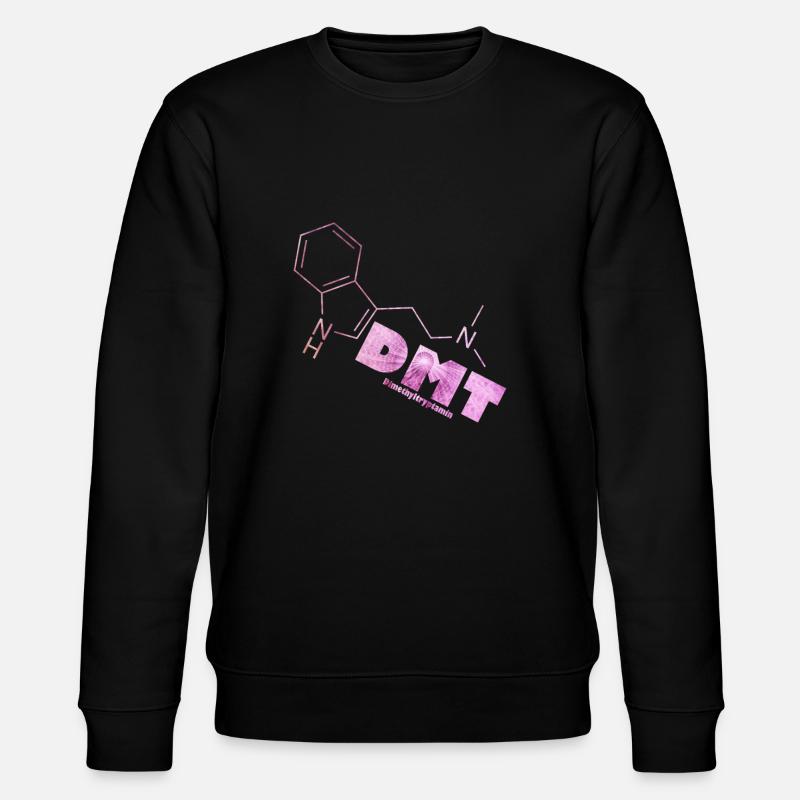 DMT Psychedelic - Stanley/Stella CHANGER Unisex Organic Sweatshirt - black