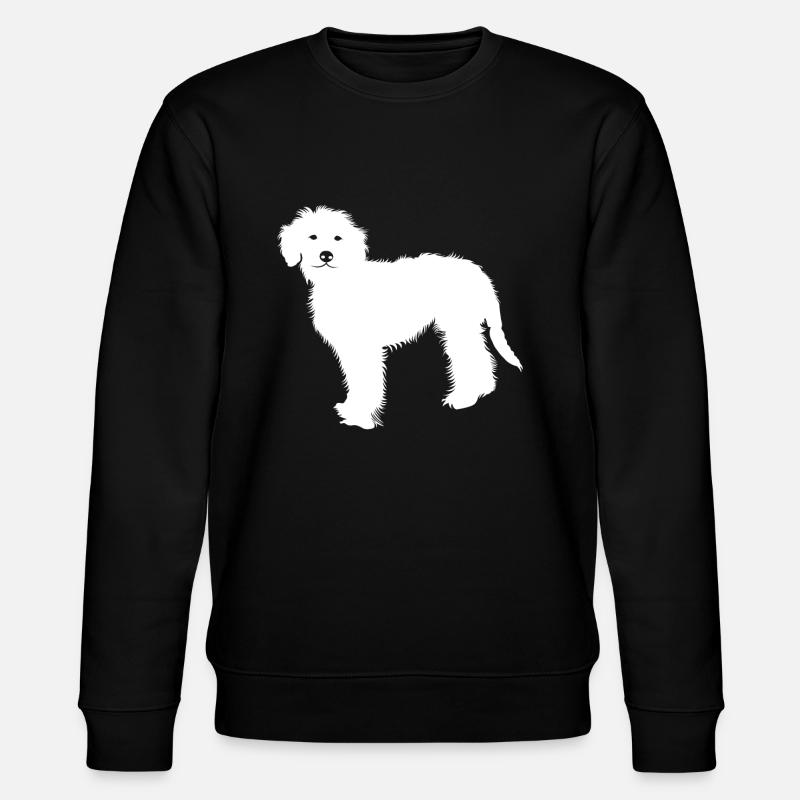 Goldendoodle - Stanley/Stella Unisex Bio-Sweatshirt CHANGER  - Schwarz