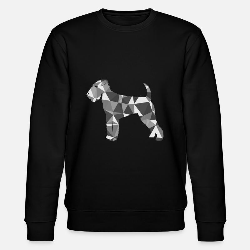 Polygone Airedale Terrier - Sweat bio CHANGER Stanley/Stella Unisexe - noir