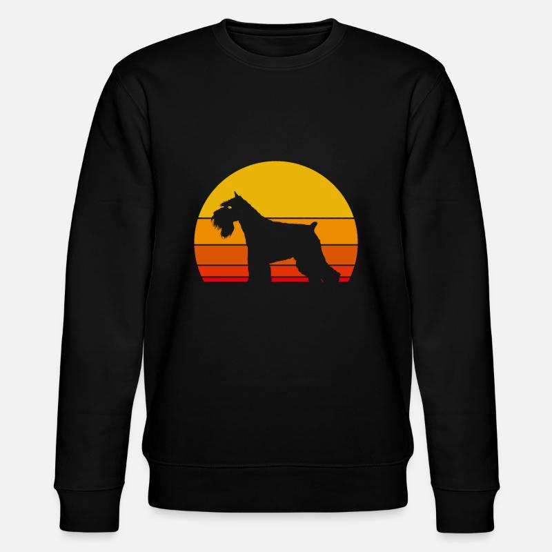 Riesenschnauzer - Stanley/Stella Unisex Bio-Sweatshirt CHANGER  - Schwarz