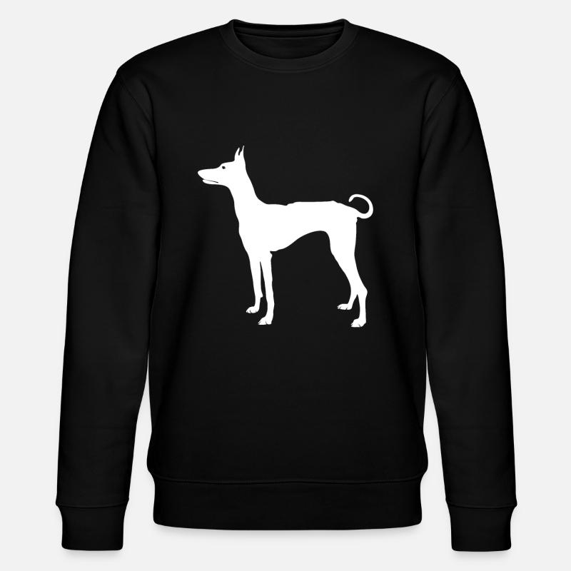 Podenco Ibicenco - Sweat bio CHANGER Stanley/Stella Unisexe - noir
