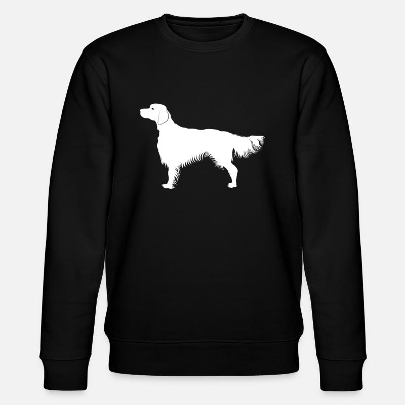 Irish Red Setter - Stanley/Stella Unisex Bio-Sweatshirt CHANGER  - Schwarz