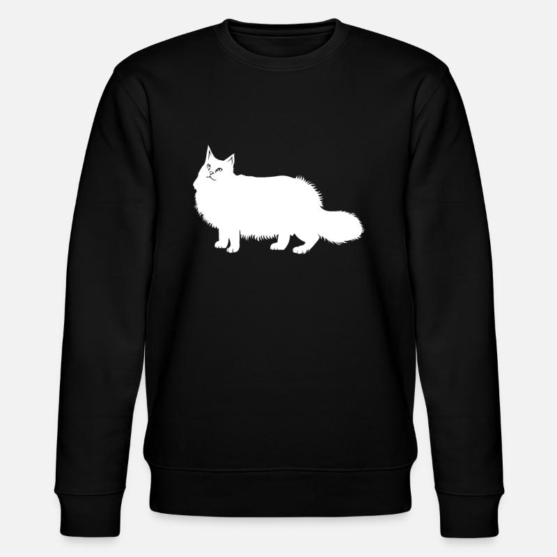 Chat Maine Coon - Sweat bio CHANGER Stanley/Stella Unisexe - noir