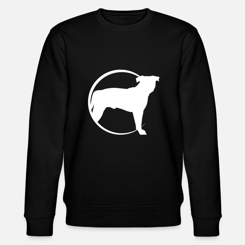 Staffordshire Terrier - Stanley/Stella Unisex Bio-Sweatshirt CHANGER - Schwarz