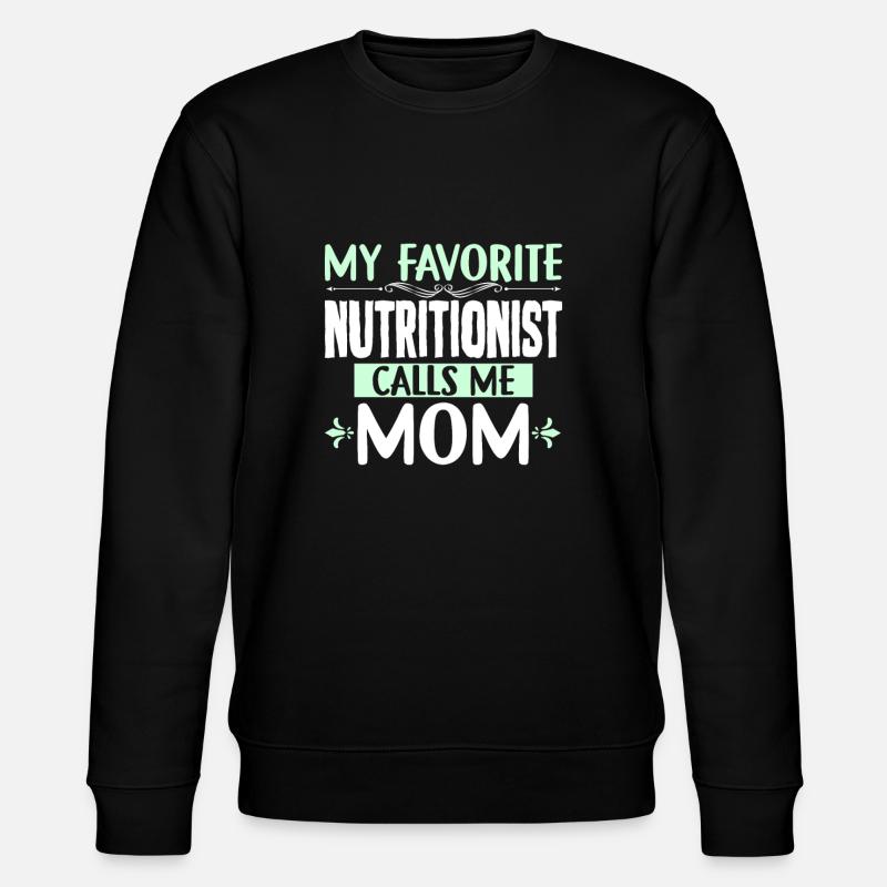 Mère Meilleure nutritionniste - Sweat bio CHANGER Stanley/Stella Unisexe - noir