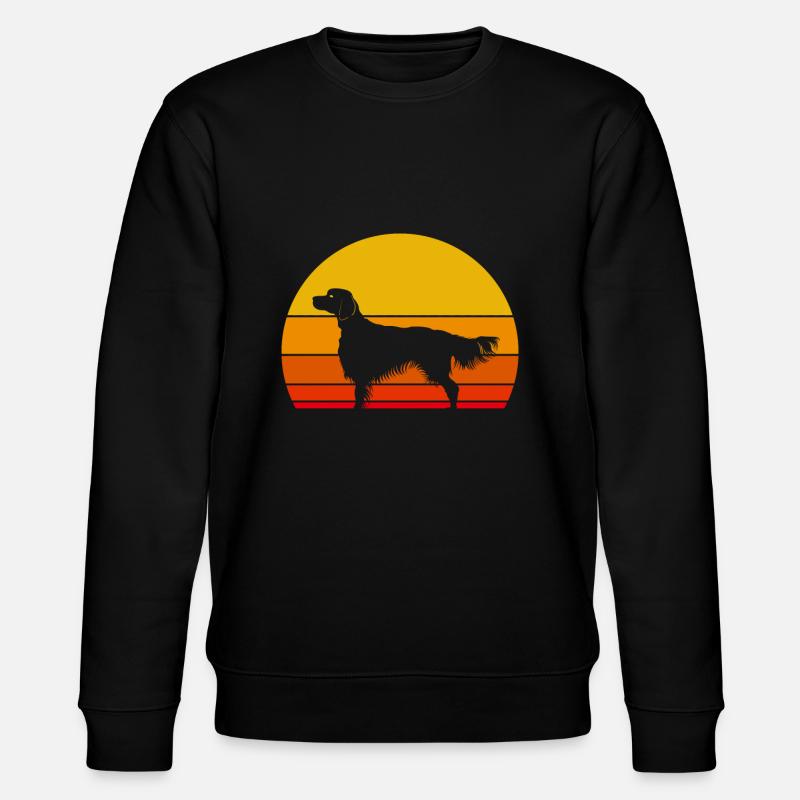 Setter rouge et blanc irlandais - Sweat bio CHANGER Stanley/Stella Unisexe - noir