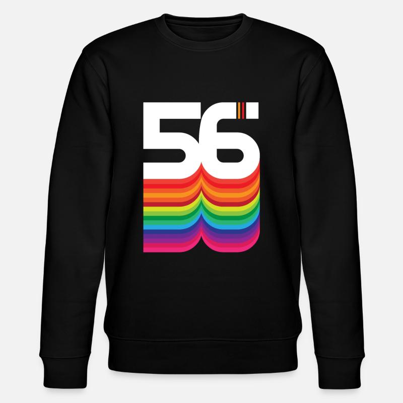 56 ans « Anniversaire » - Sweat bio CHANGER Stanley/Stella Unisexe - noir