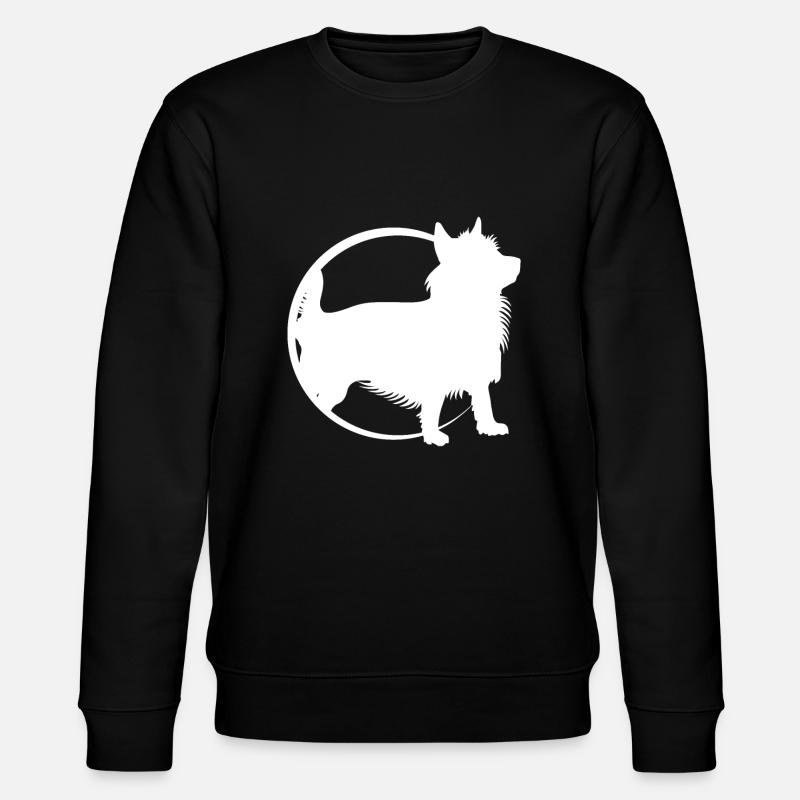 Terrier australien - Sweat bio CHANGER Stanley/Stella Unisexe - noir