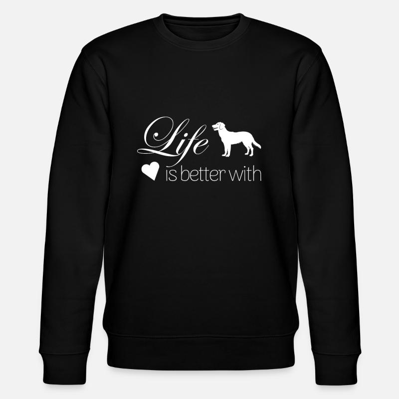 Nova Scotia Duck Tolling Retriever - Stanley/Stella CHANGER Unisex Organic Sweatshirt - black