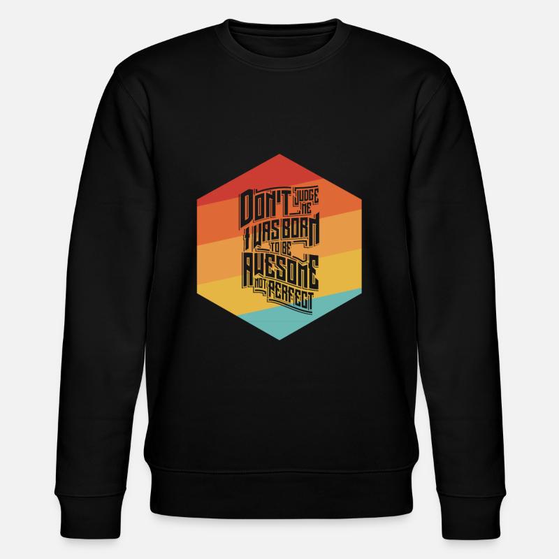 Grand pas parfait - Sweat bio CHANGER Stanley/Stella Unisexe - noir