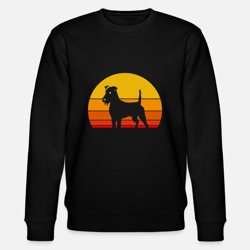 Irish Terrier - Stanley/Stella CHANGER Unisex Organic Sweatshirt - black