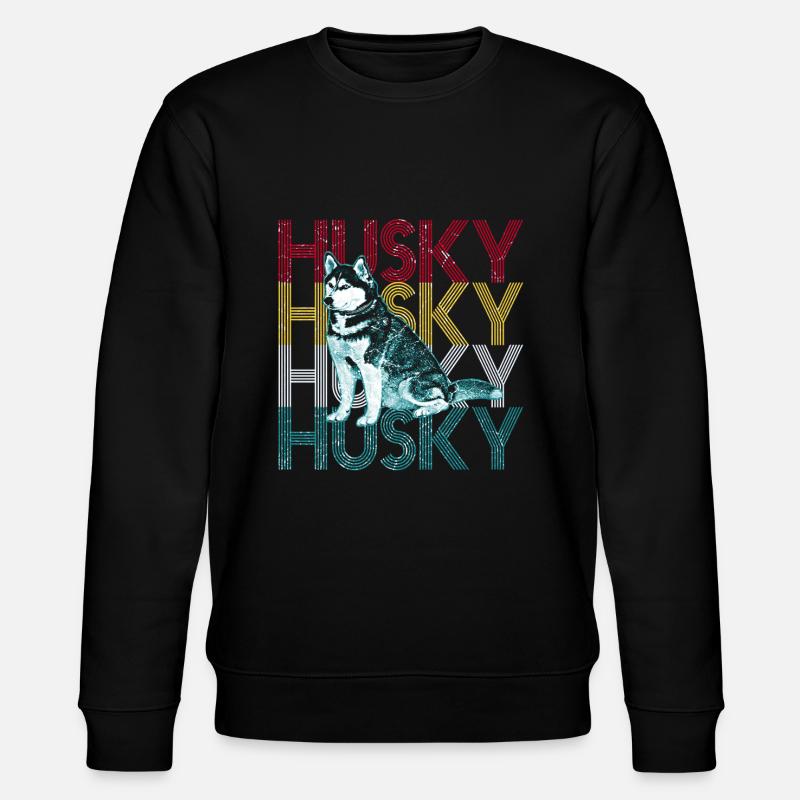 Husky - Stanley/Stella Unisex Bio-Sweatshirt CHANGER - Schwarz