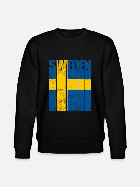 Sweden - Stanley/Stella CHANGER Unisex Organic Sweatshirt - black