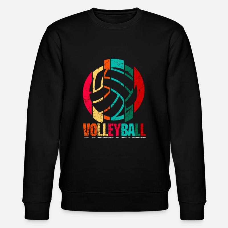 volley- - Sweat bio CHANGER Stanley/Stella Unisexe - noir