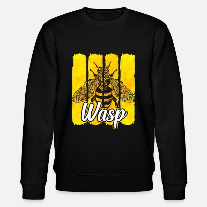 wasp - Stanley/Stella CHANGER Unisex Organic Sweatshirt - black