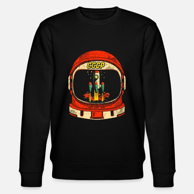 Cosmonaut - Stanley/Stella CHANGER Unisex Organic Sweatshirt - black