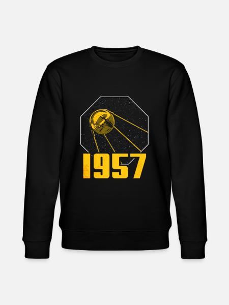 Sputnik 1957 - Stanley/Stella Unisex Bio-Sweatshirt CHANGER - Schwarz