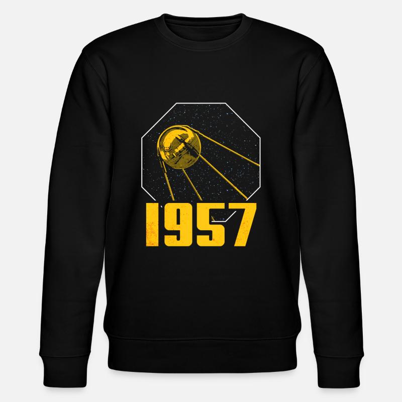 Spoutnik 1957 - Sweat bio CHANGER Stanley/Stella Unisexe - noir