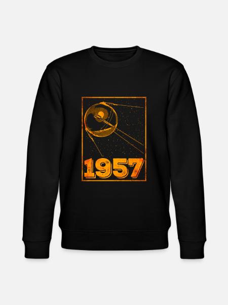 Sputnik 1957 - Stanley/Stella CHANGER Unisex Organic Sweatshirt - black