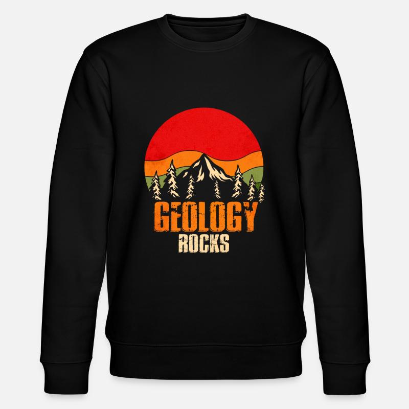 Geology rocks - Stanley/Stella CHANGER Unisex Organic Sweatshirt - black