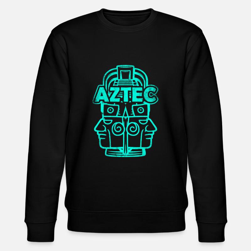 Azteken - Stanley/Stella Unisex Bio-Sweatshirt CHANGER - Schwarz