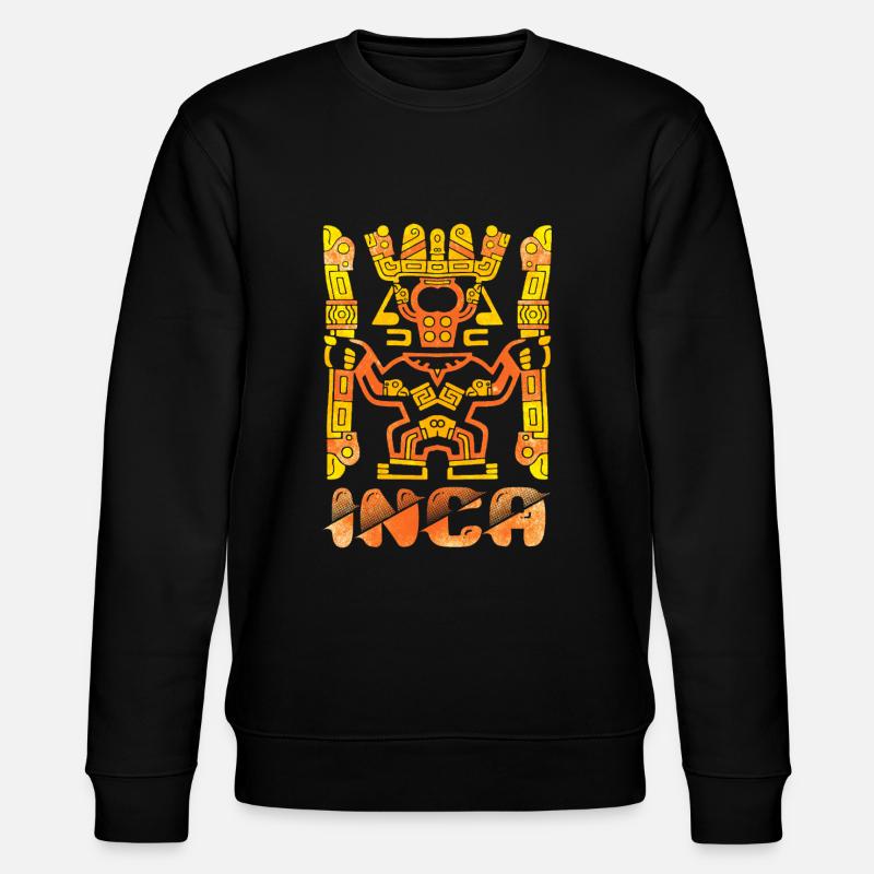 Inca - Stanley/Stella CHANGER Unisex Organic Sweatshirt - black
