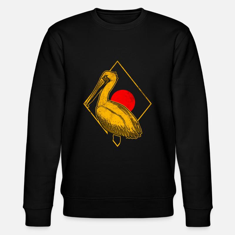 Pelikan - Stanley/Stella Unisex Bio-Sweatshirt CHANGER - Schwarz