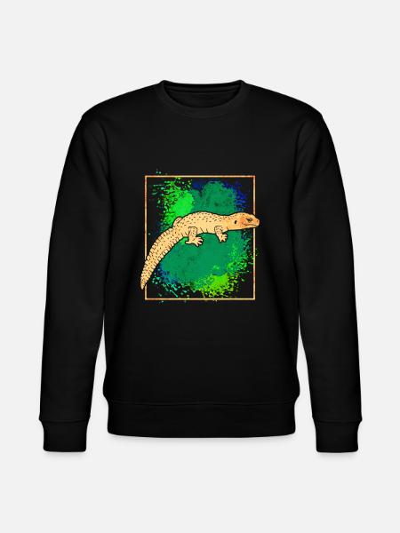 Salamander - Stanley/Stella Unisex Bio-Sweatshirt CHANGER - Schwarz