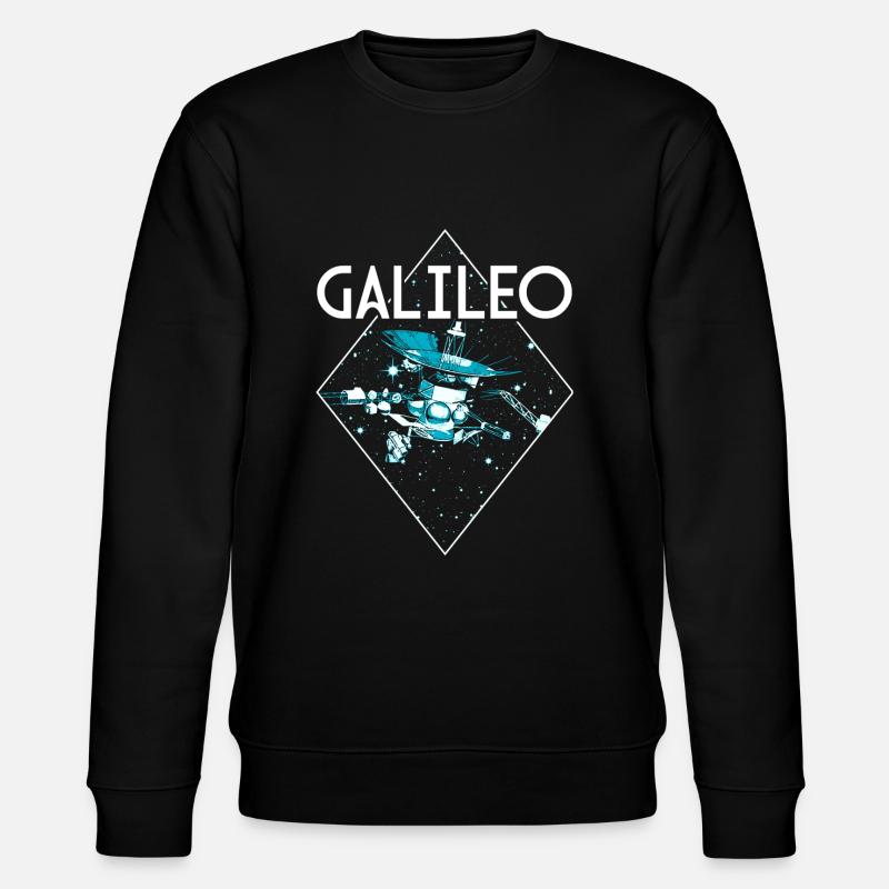 Galileo Jupiter spacecraft - Stanley/Stella CHANGER Unisex Organic Sweatshirt - black