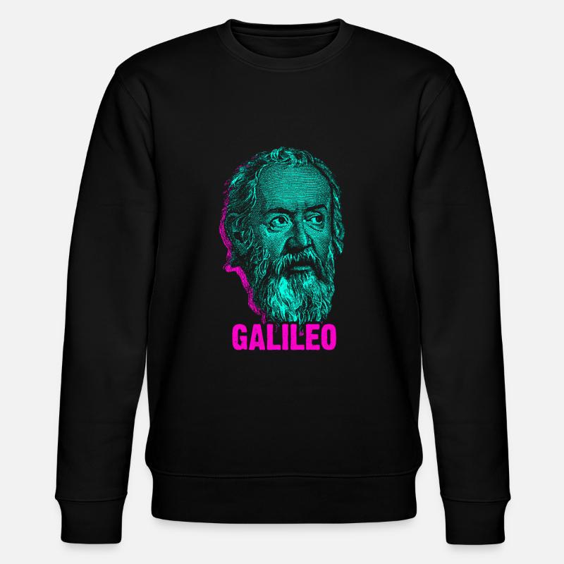 Galileo Galilei - Stanley/Stella Unisex Bio-Sweatshirt CHANGER - Schwarz