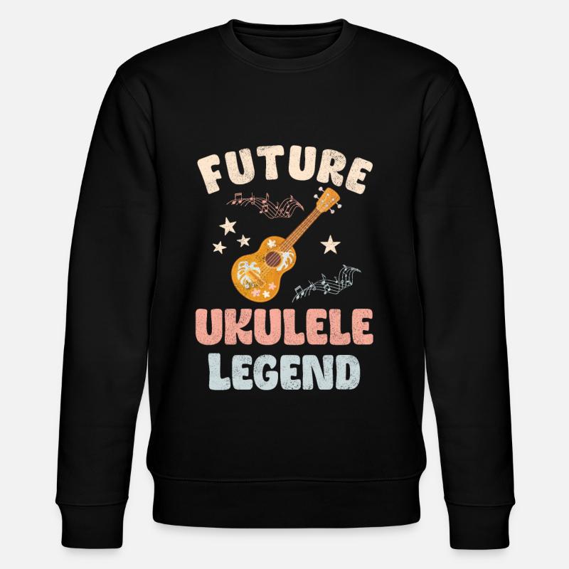 Future légende du ukulélé - Sweat bio CHANGER Stanley/Stella Unisexe - noir