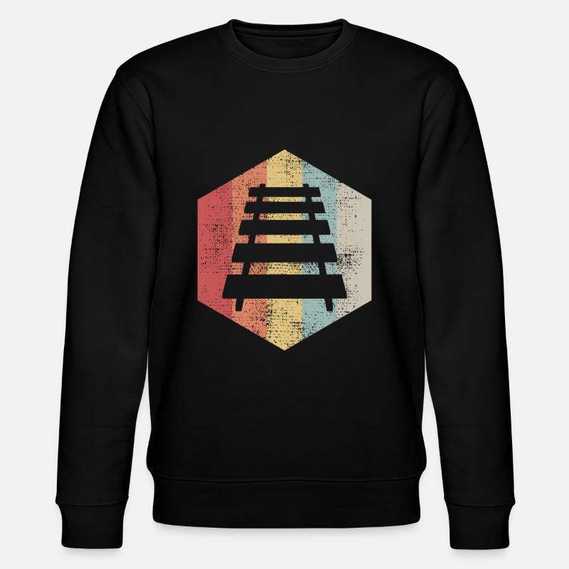 Train de voies ferrées - Sweat bio CHANGER Stanley/Stella Unisexe - noir