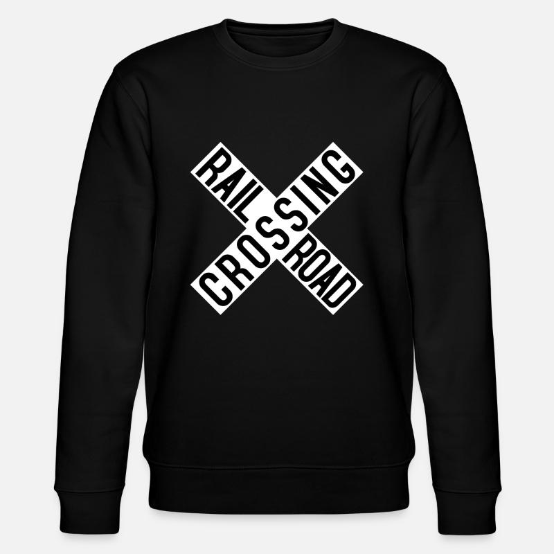 Bahnhof - Stanley/Stella Unisex Bio-Sweatshirt CHANGER - Schwarz