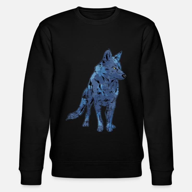 Wolf - Sweat bio CHANGER Stanley/Stella Unisexe - noir