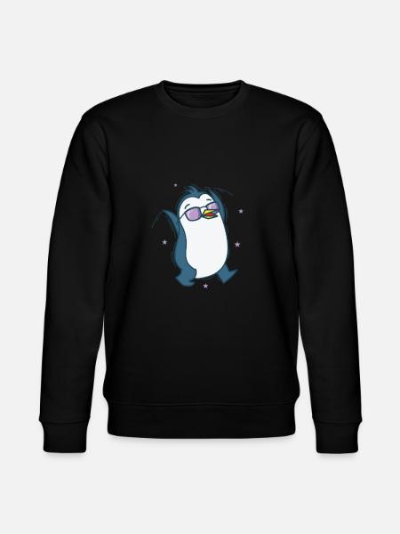 Penguin Antarctica Bird Animal - Stanley/Stella CHANGER Unisex Organic Sweatshirt - black